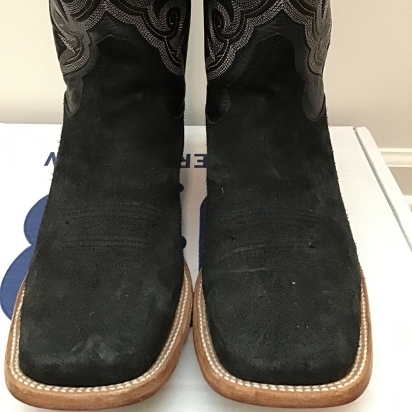 Mens Hondo Balck Shark roughout 11.5D - Picture 1 of 3